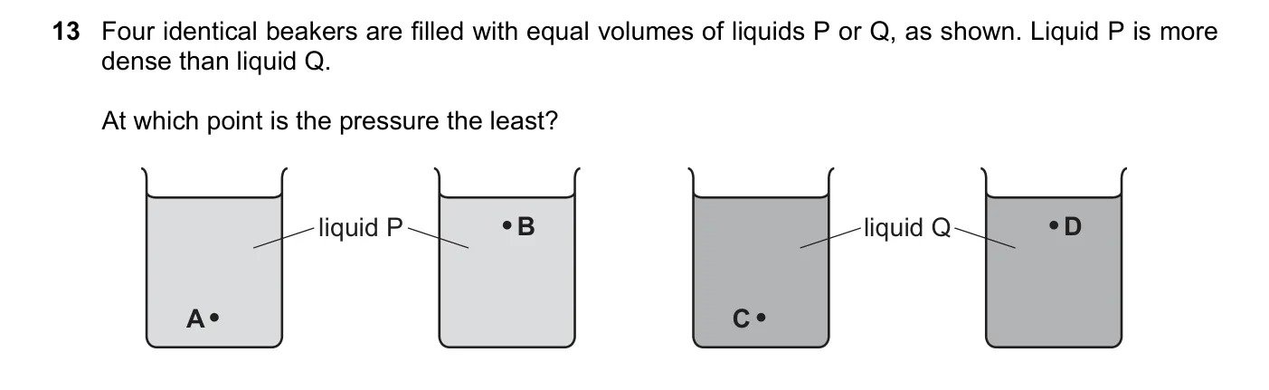 Question 13, June 2018, 0625 Paper 21