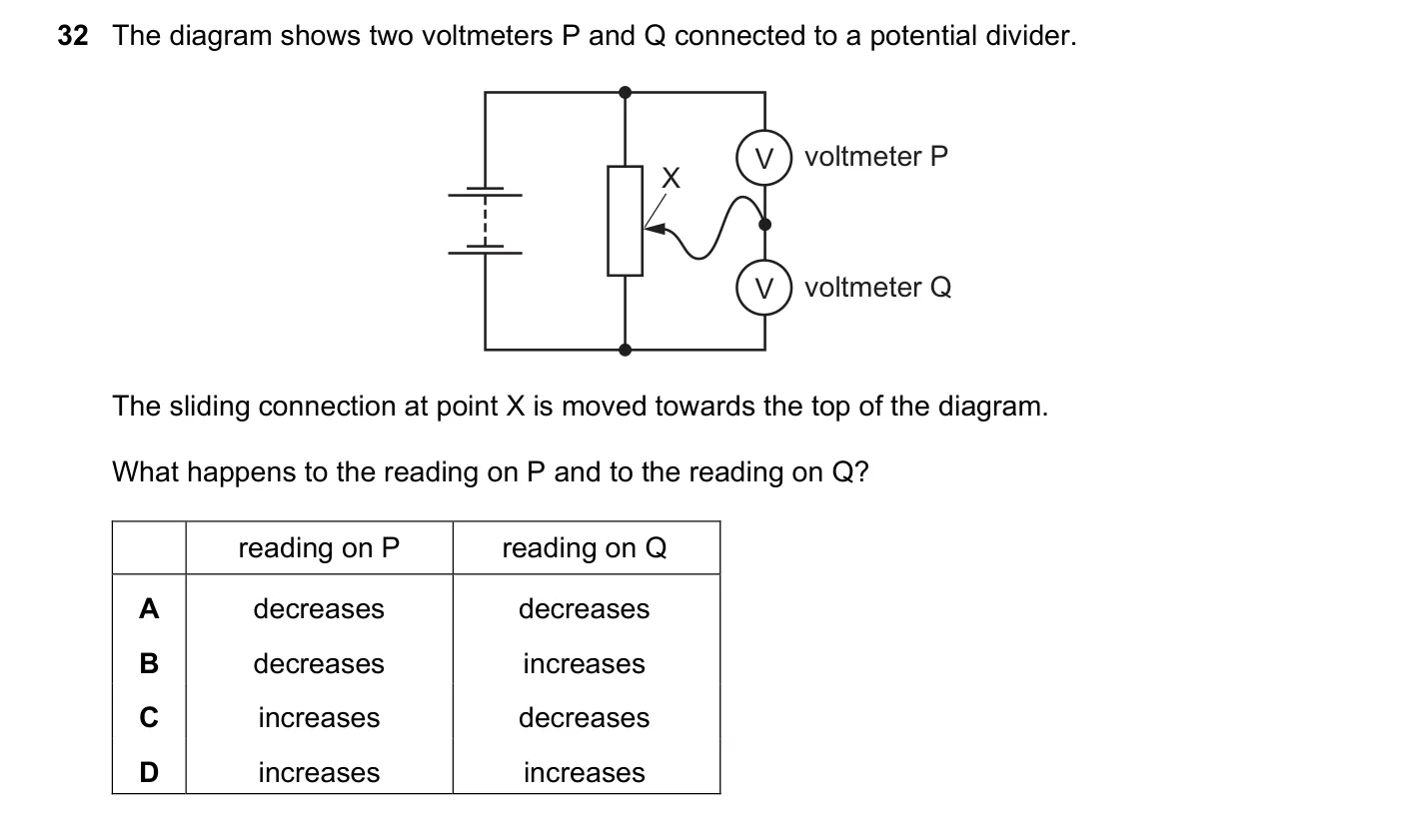 Question 32, June 2018, 0625 Paper 21