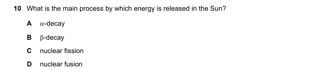 Question 10, June 2018, 0625 Paper 22