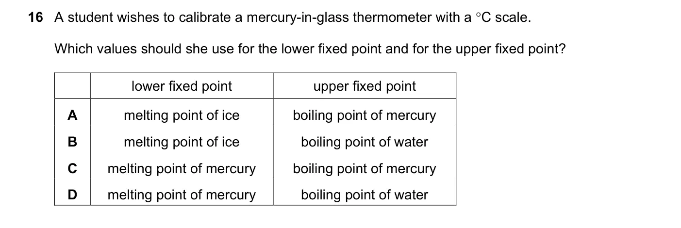 Question 16, June 2018, 0625 Paper 22