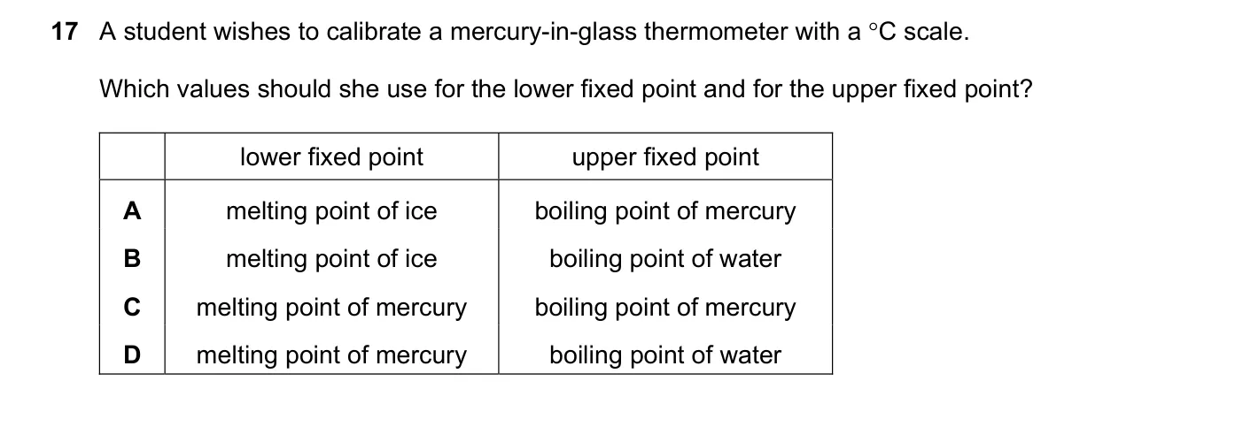 Question 17, June 2018, 0625 Paper 23