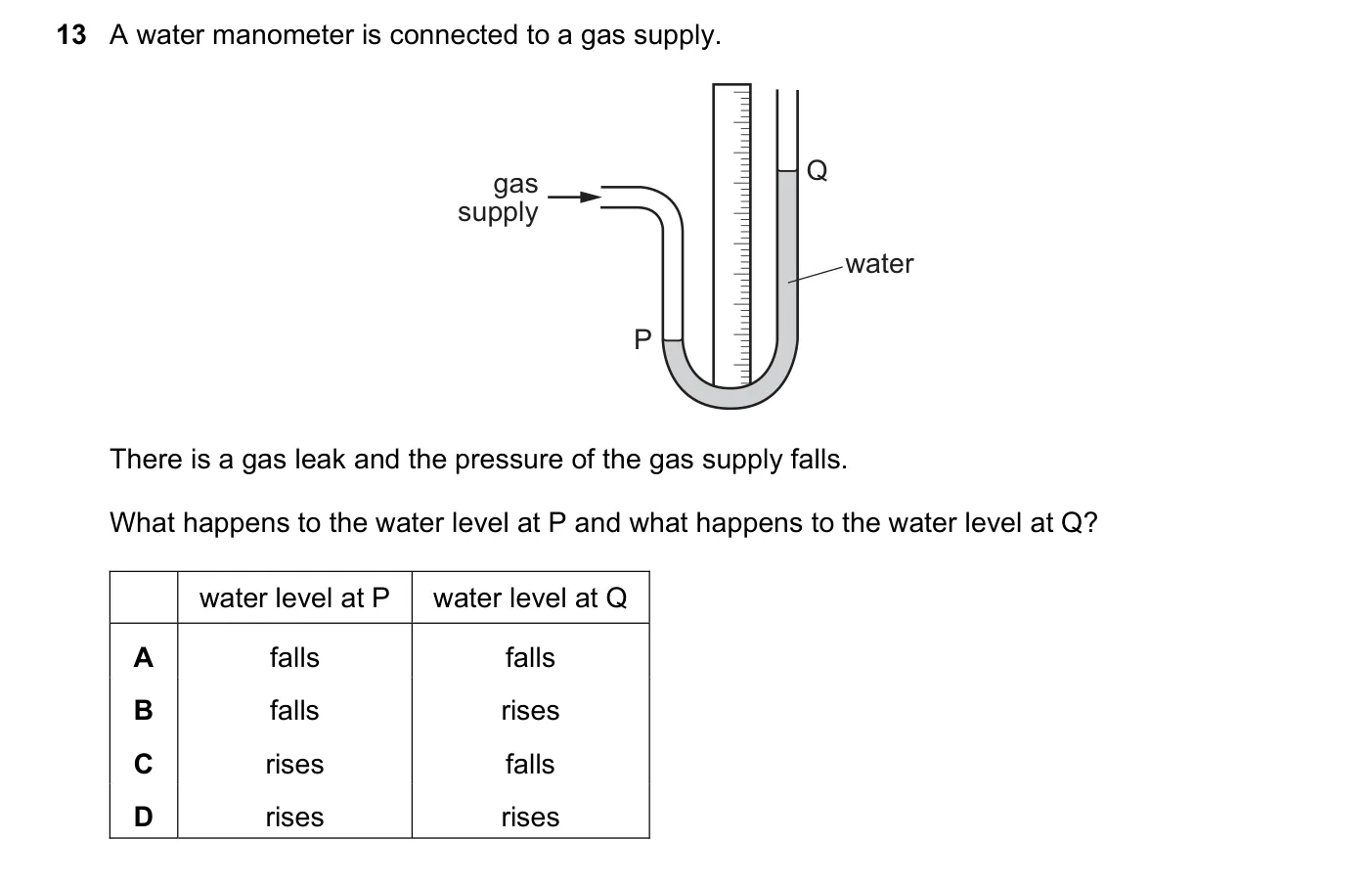 Question 13, March 2018, 0625 Paper 22