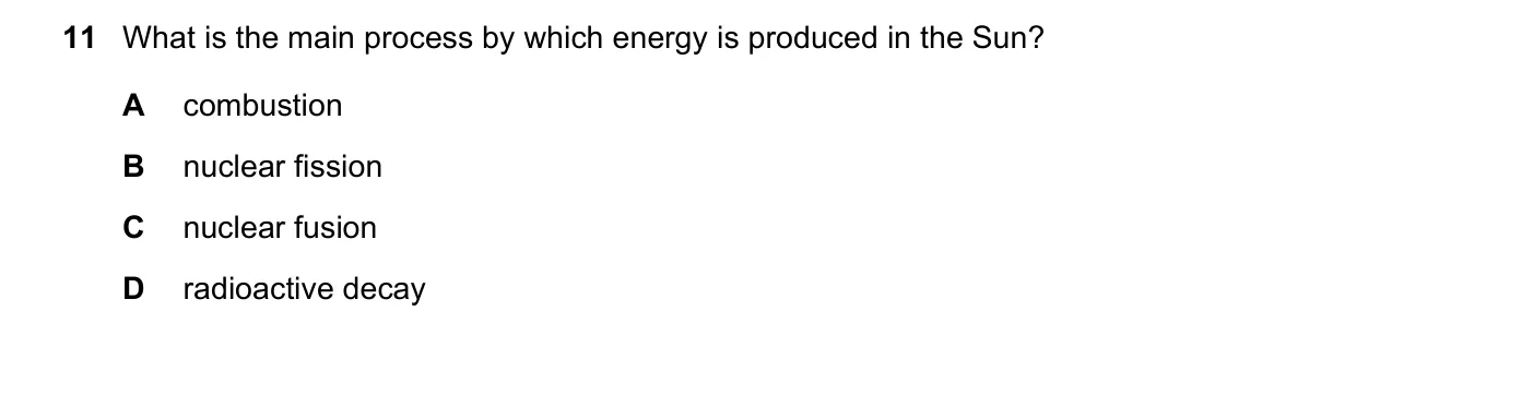 Question 11, November 2018, 0625 Paper 23