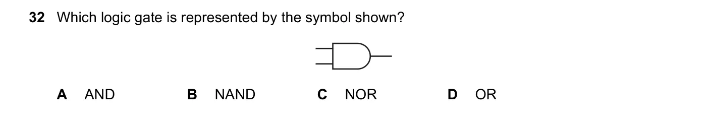 Question 32, June 2019, 0625 Paper 21