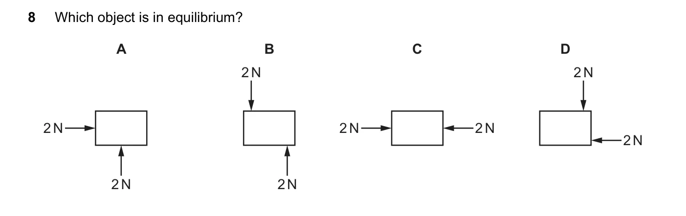 Question 8, June 2019, 0625 Paper 22