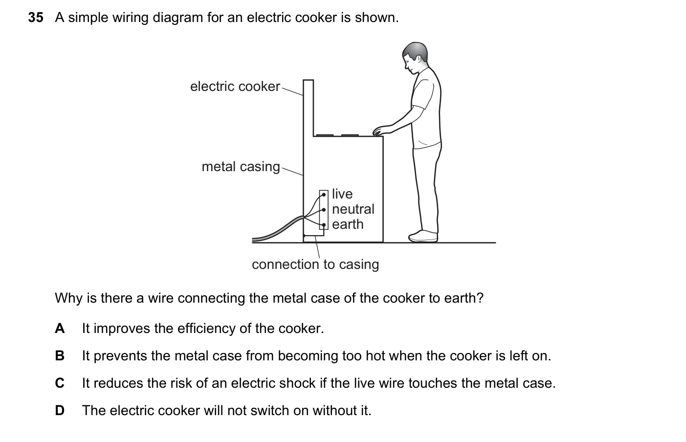 Question 35, June 2019, 0625 Paper 23
