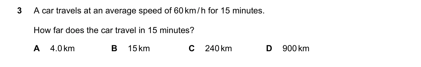 Question 3, November 2019, 0625 Paper 22