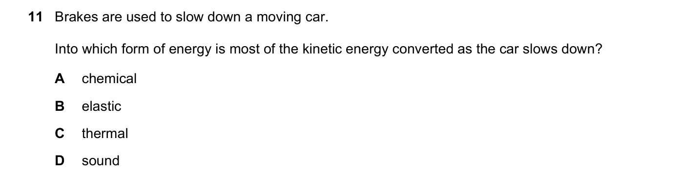Question 11, November 2019, 0625 Paper 22