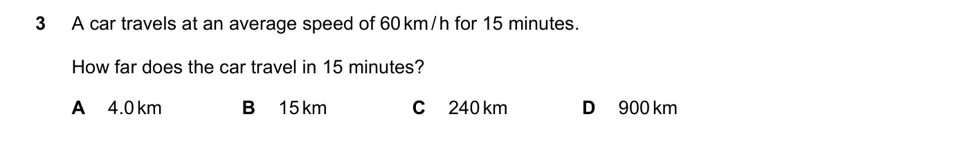 Question 3, November 2019, 0625 Paper 23