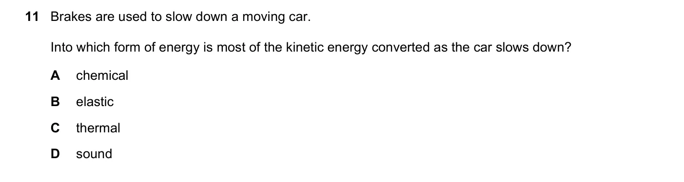 Question 11, November 2019, 0625 Paper 23