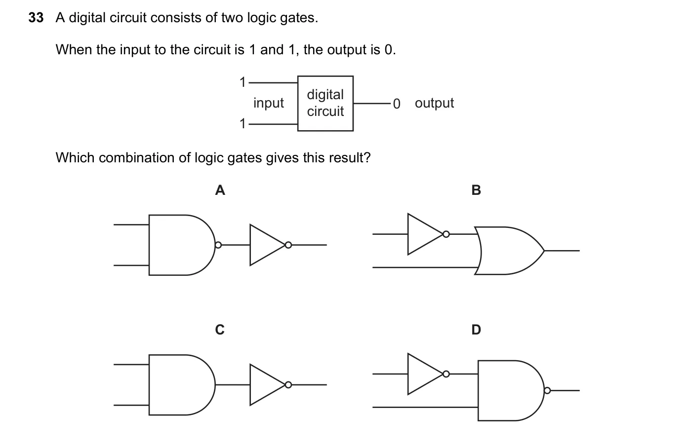Question 33, June 2020, 0625 Paper 21