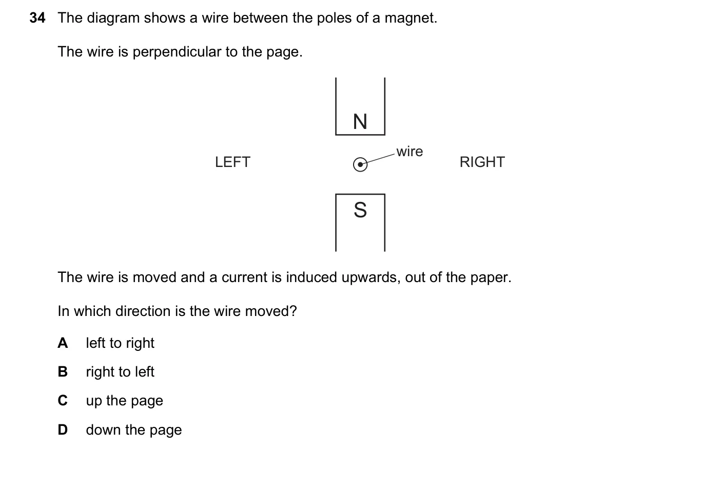 Question 34, June 2020, 0625 Paper 21