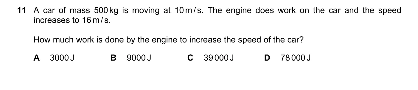 Question 11, June 2020, 0625 Paper 22