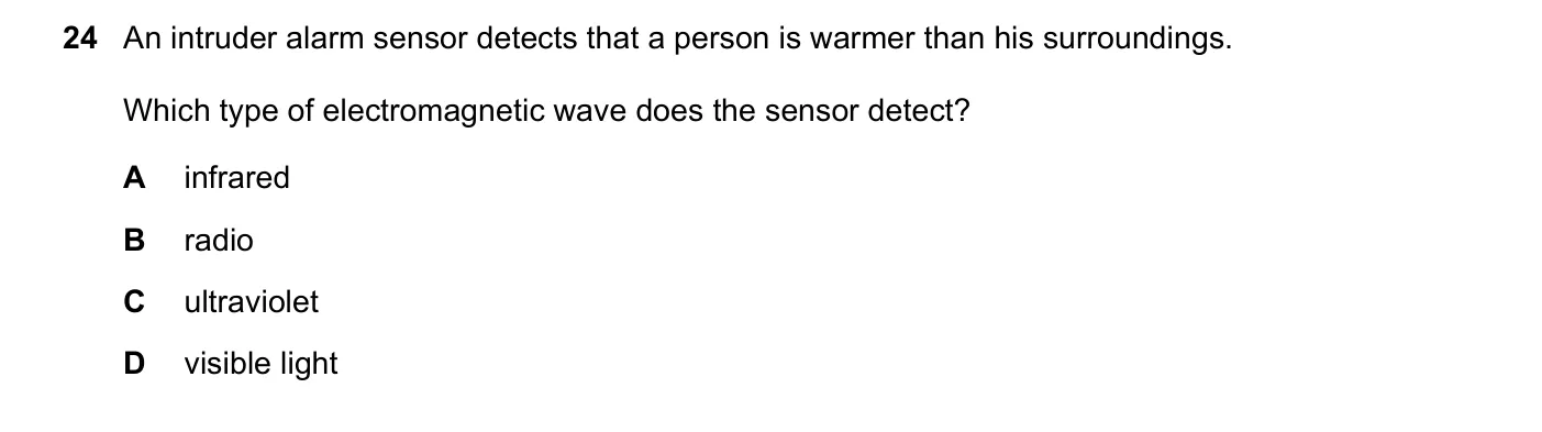 Question 24, June 2020, 0625 Paper 22