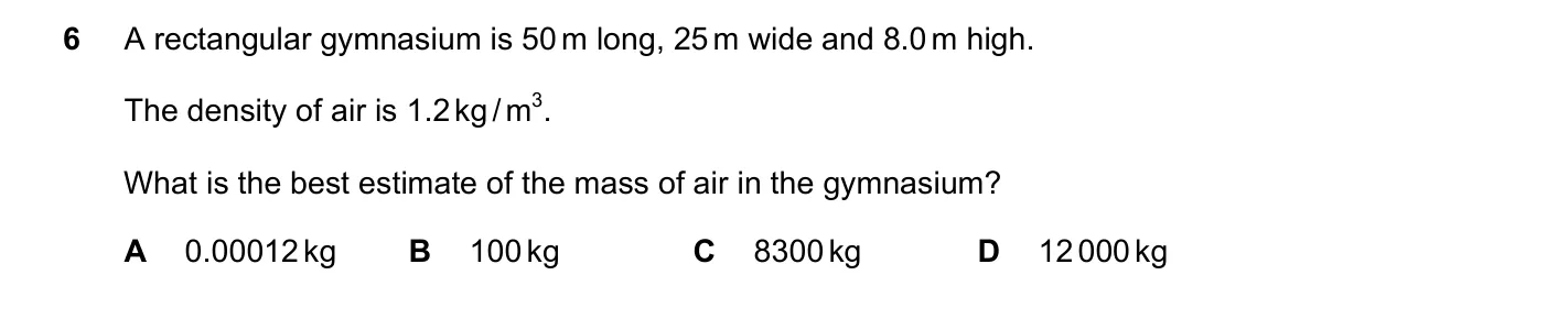 Question 6, June 2020, 0625 Paper 23