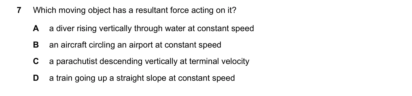Question 7, June 2020, 0625 Paper 23