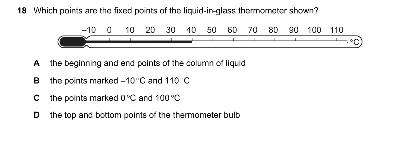 Question 18, March 2020, 0625 Paper 22