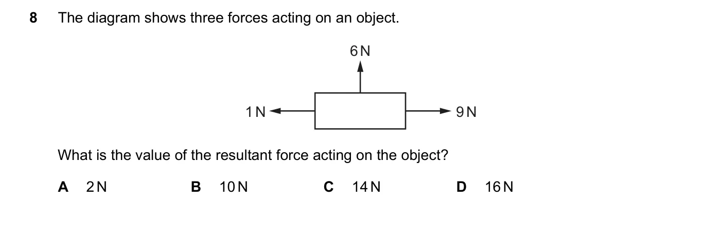 Question 8, November 2020, 0625 Paper 21
