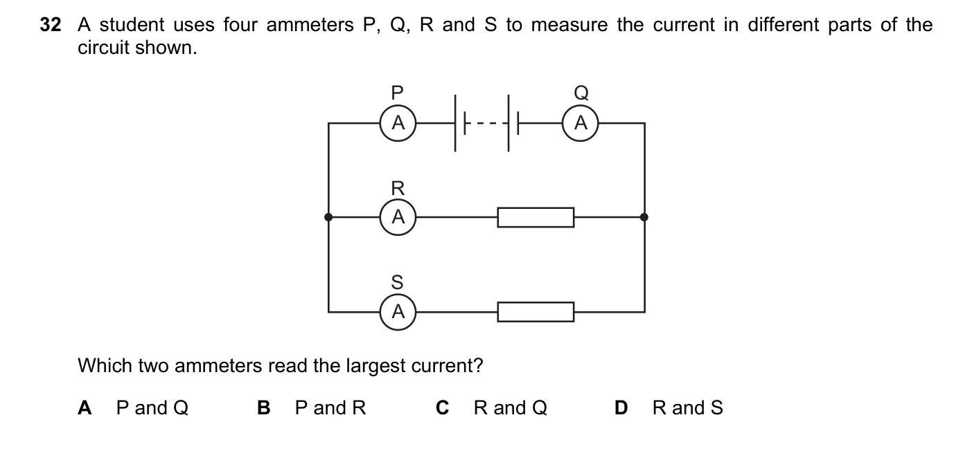 Question 32, November 2020, 0625 Paper 22