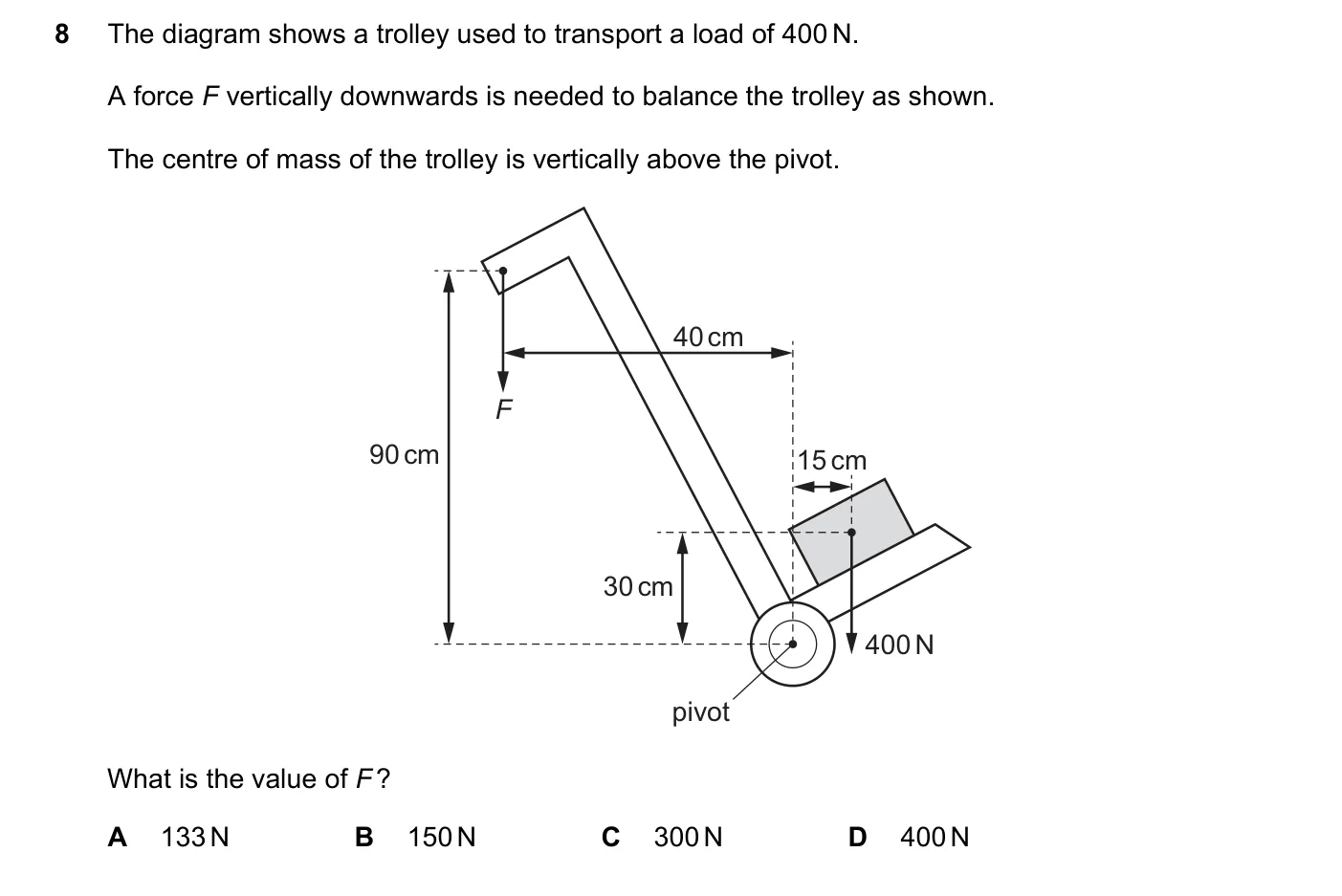 Question 8, November 2020, 0625 Paper 23