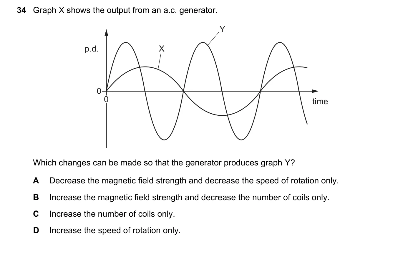 Question 34, November 2020, 0625 Paper 23
