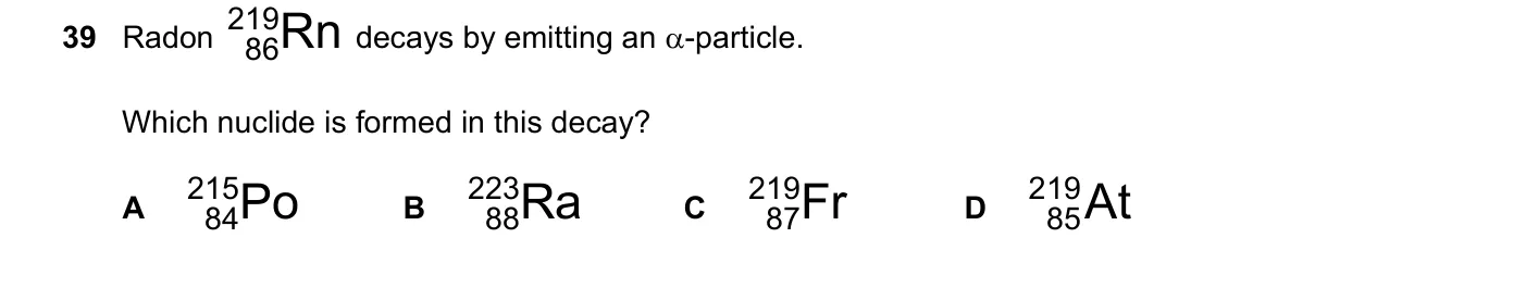 Question 39, June 2021, 0625 Paper 21