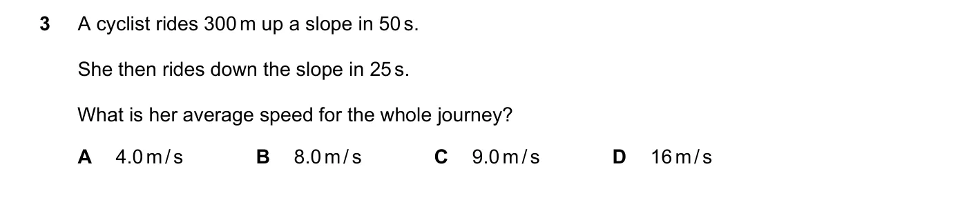 Question 3, June 2021, 0625 Paper 23