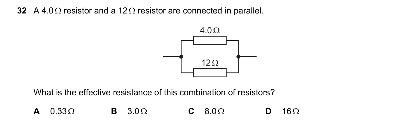 Question 32, June 2021, 0625 Paper 23