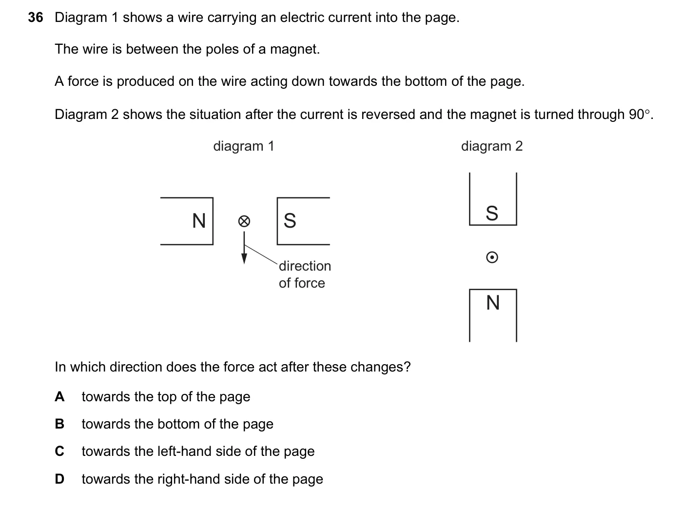Question 36, June 2021, 0625 Paper 23