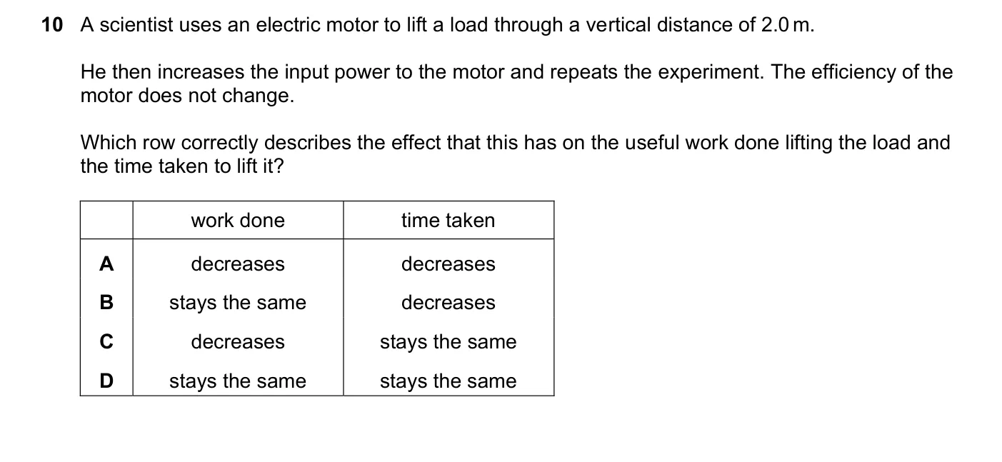 Question 10, November 2021, 0625 Paper 21