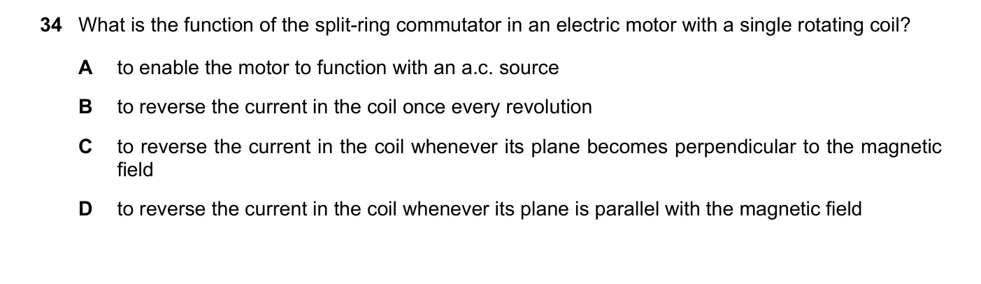 Question 34, November 2021, 0625 Paper 21