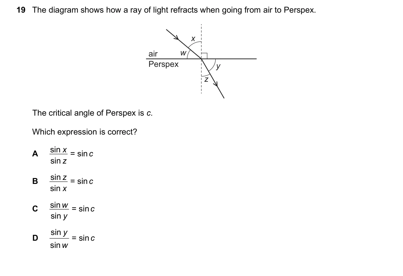 Question 19, November 2021, 0625 Paper 22