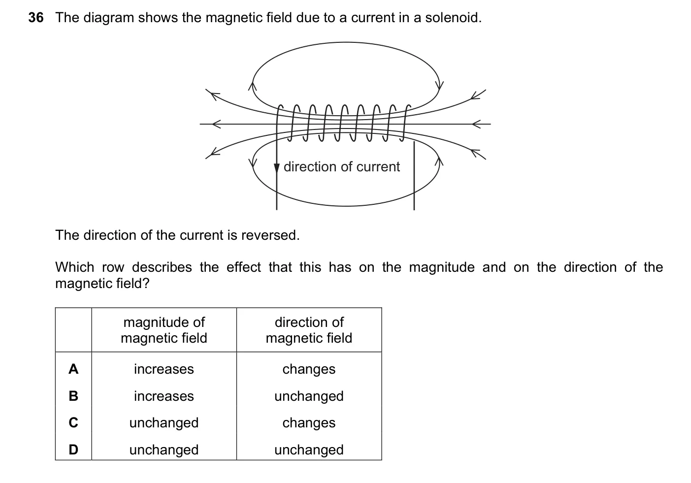 Question 36, November 2021, 0625 Paper 22