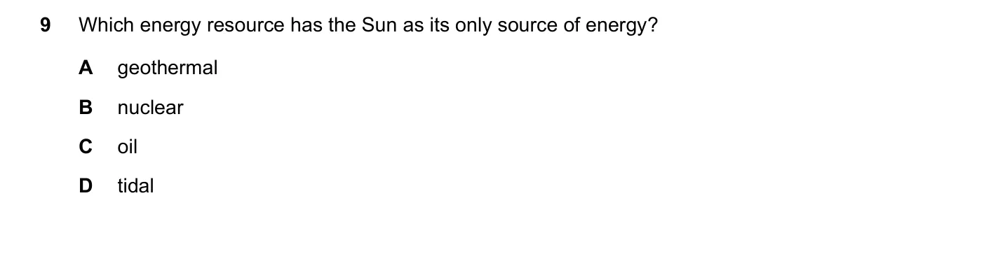 Question 9, November 2021, 0625 Paper 23