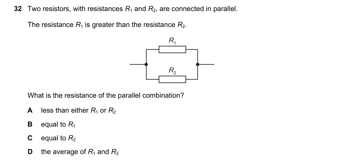 Question 32, November 2021, 0625 Paper 23