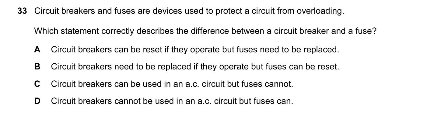 Question 33, November 2021, 0625 Paper 23