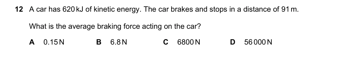Question 12, June 2022, 0625 Paper 21