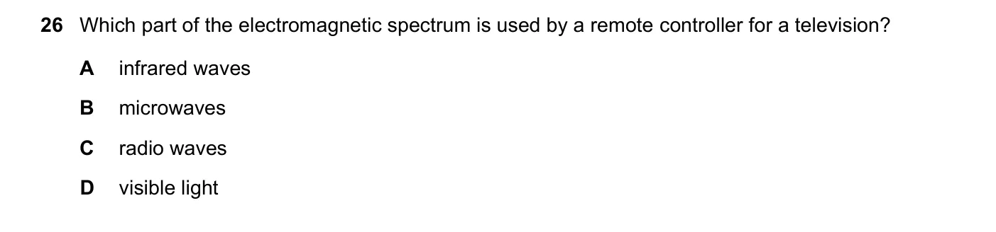 Question 26, June 2022, 0625 Paper 21