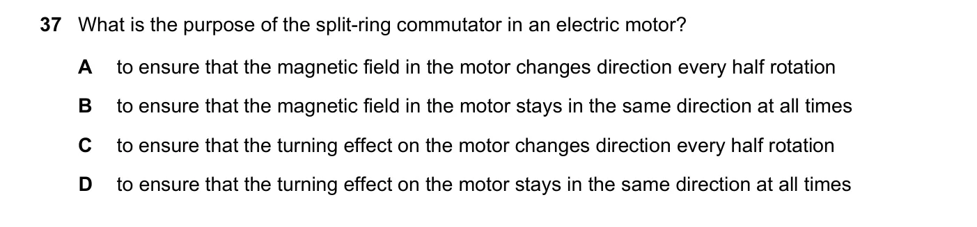 Question 37, June 2022, 0625 Paper 21
