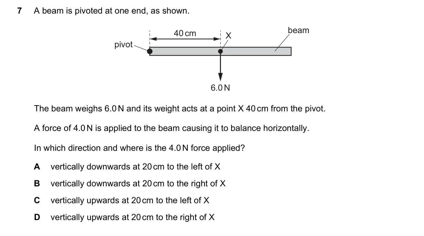 Question 7, June 2022, 0625 Paper 22