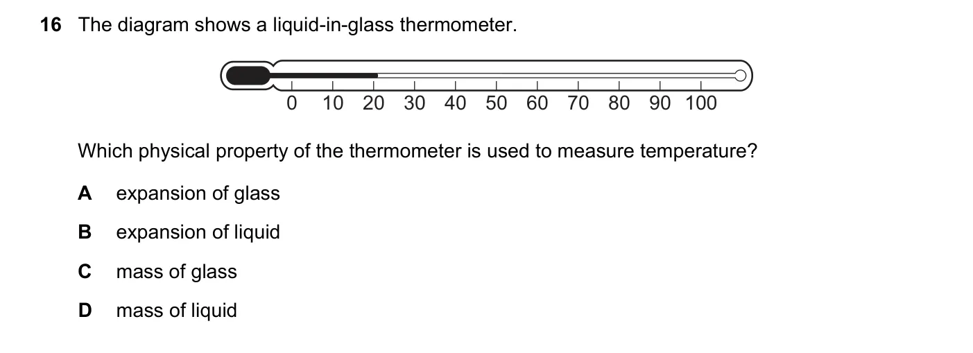 Question 16, June 2022, 0625 Paper 22
