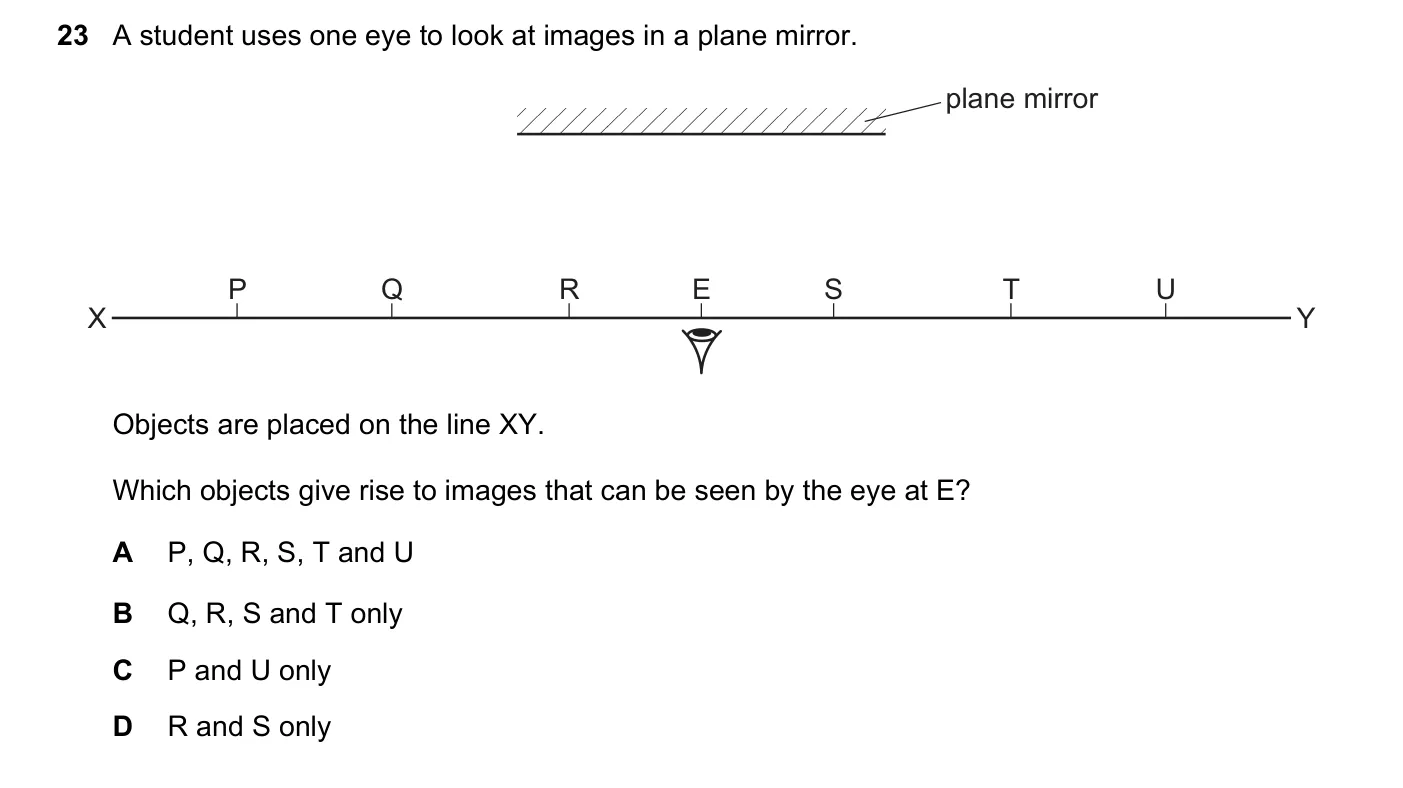 Question 23, June 2022, 0625 Paper 22