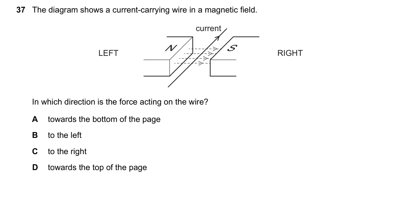 Question 37, June 2022, 0625 Paper 22