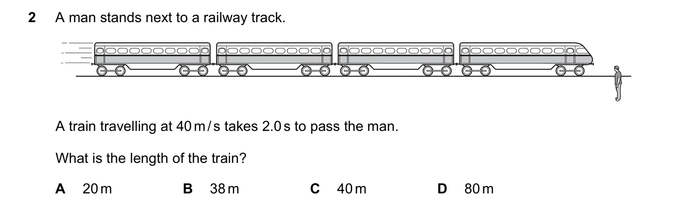 Question 2, June 2022, 0625 Paper 23