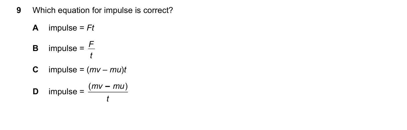 Question 9, June 2022, 0625 Paper 23