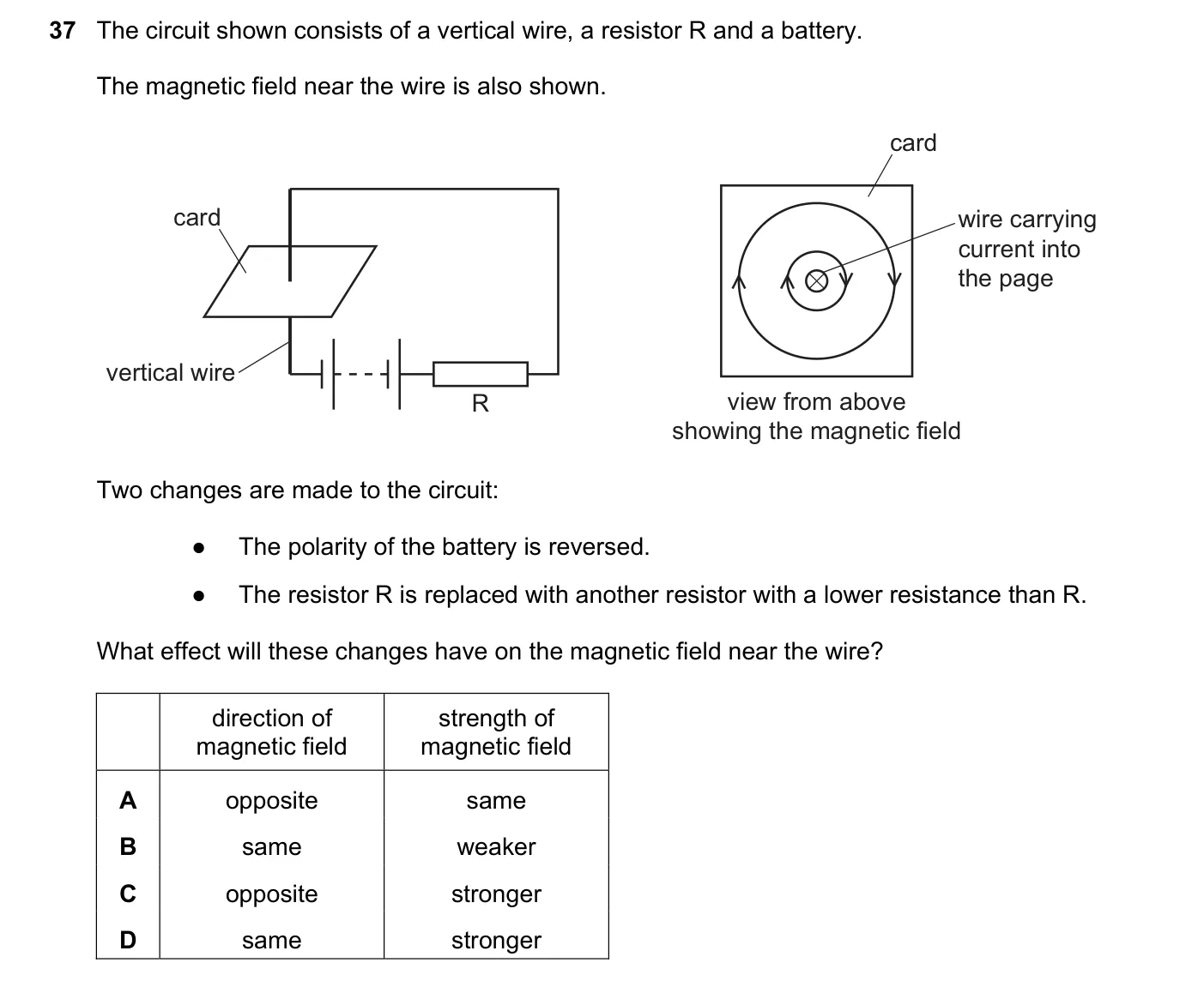 Question 37, June 2022, 0625 Paper 23