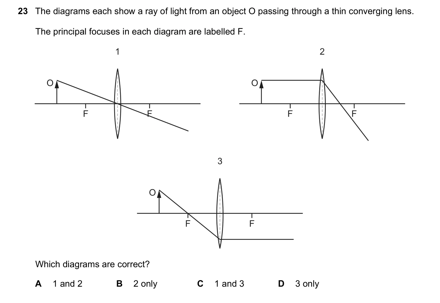 Question 23, March 2022, 0625 Paper 22