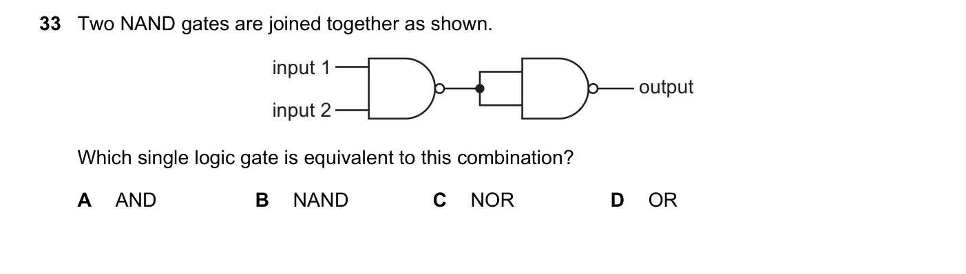 Question 33, March 2022, 0625 Paper 22