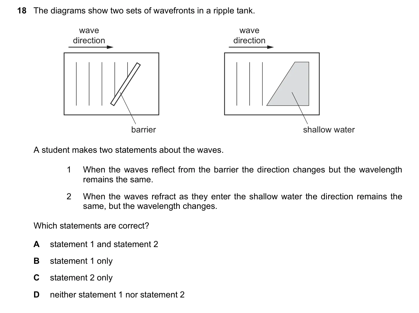 Question 18, November 2022, 0625 Paper 21