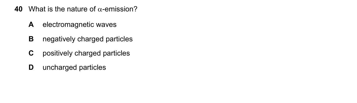 Question 40, November 2022, 0625 Paper 21